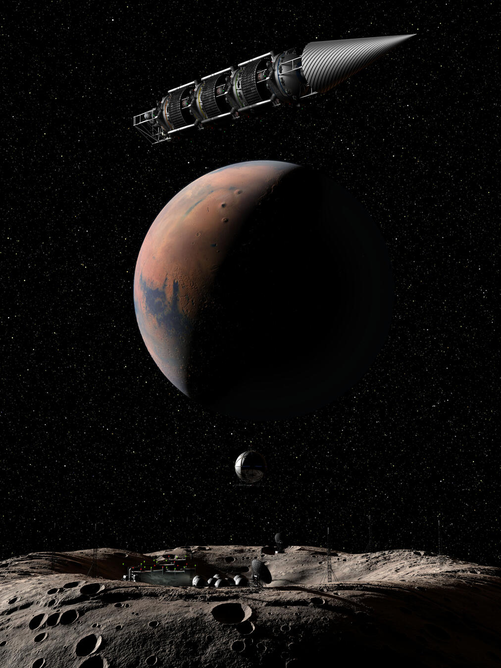 Enzmann Echolance Starships